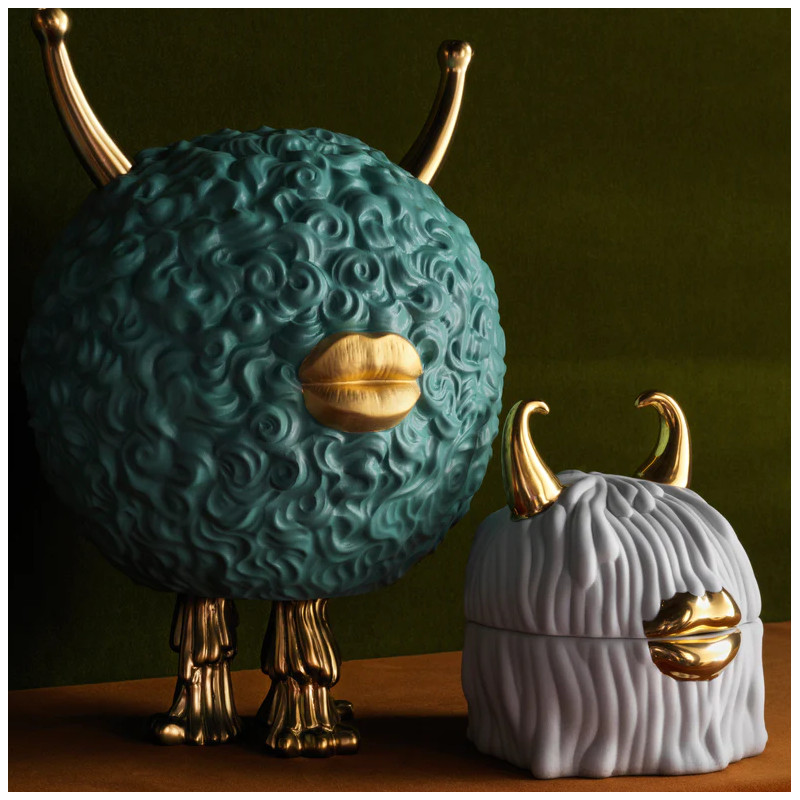 Haas Lynda-pojemnik + 4 talerze L Objet