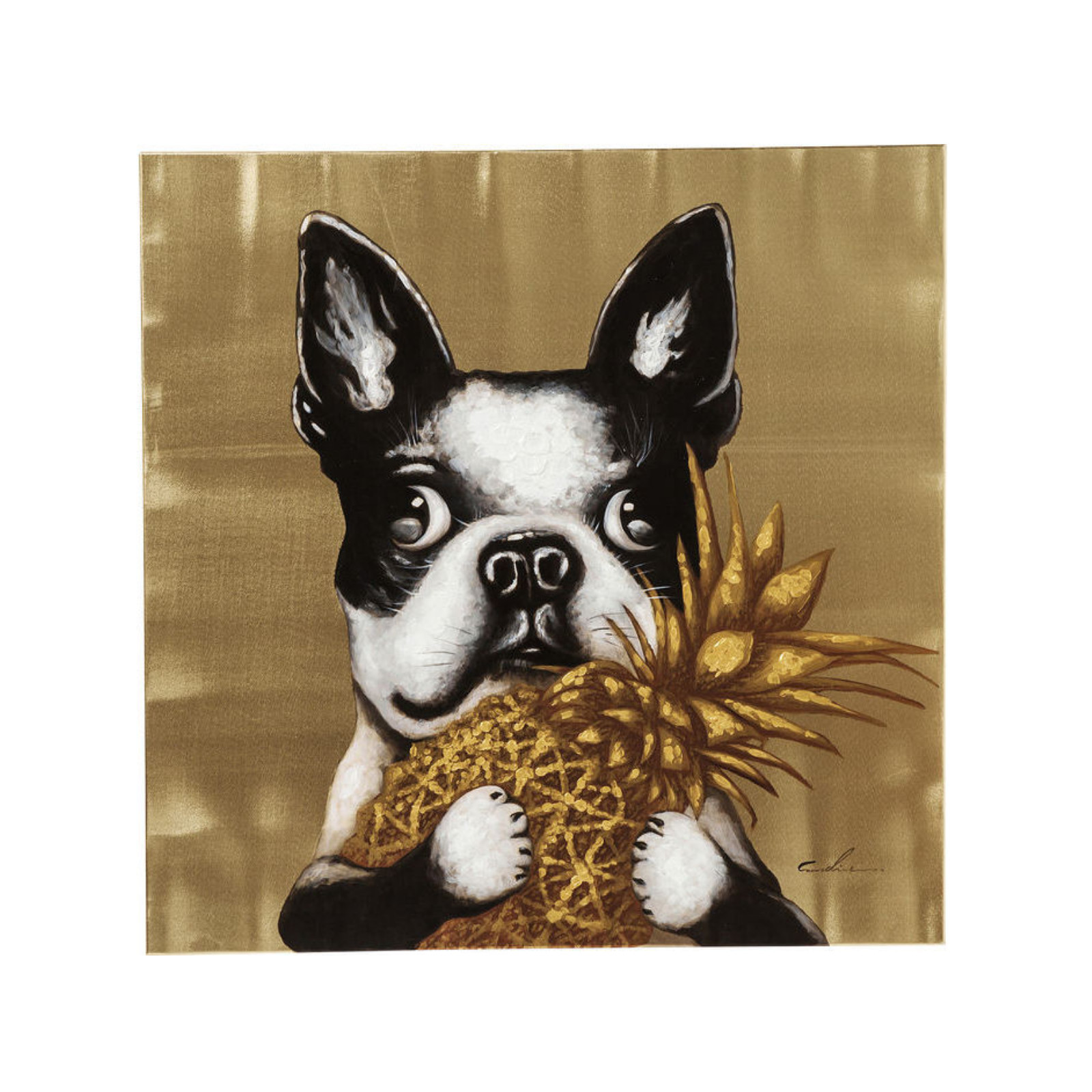 Obraz Pies z Ananasem