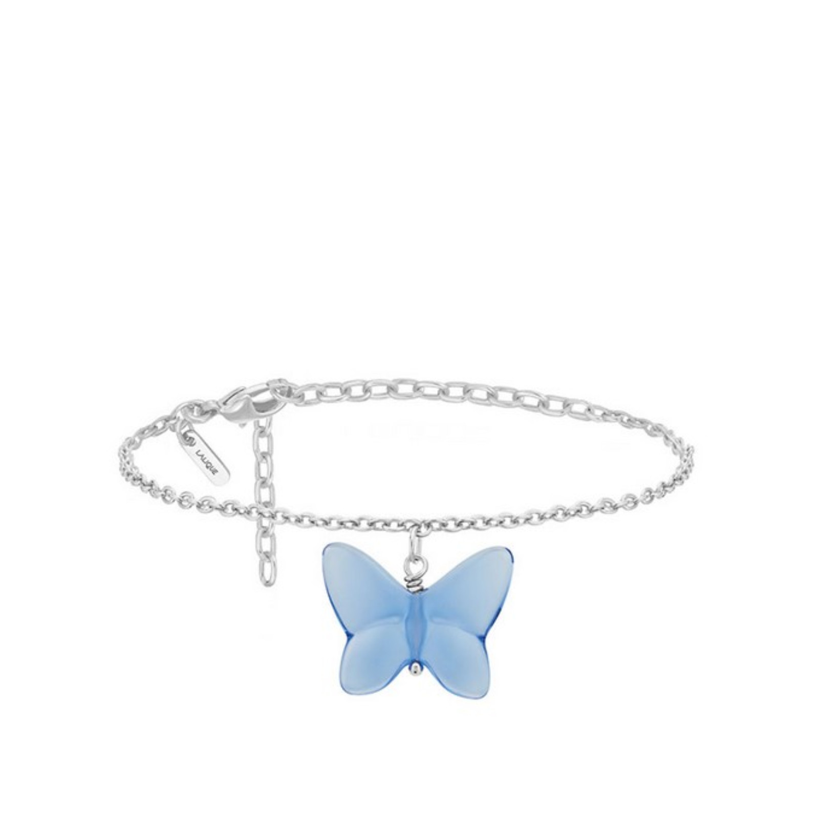 Bransoletka niebieski Motyl Lalique