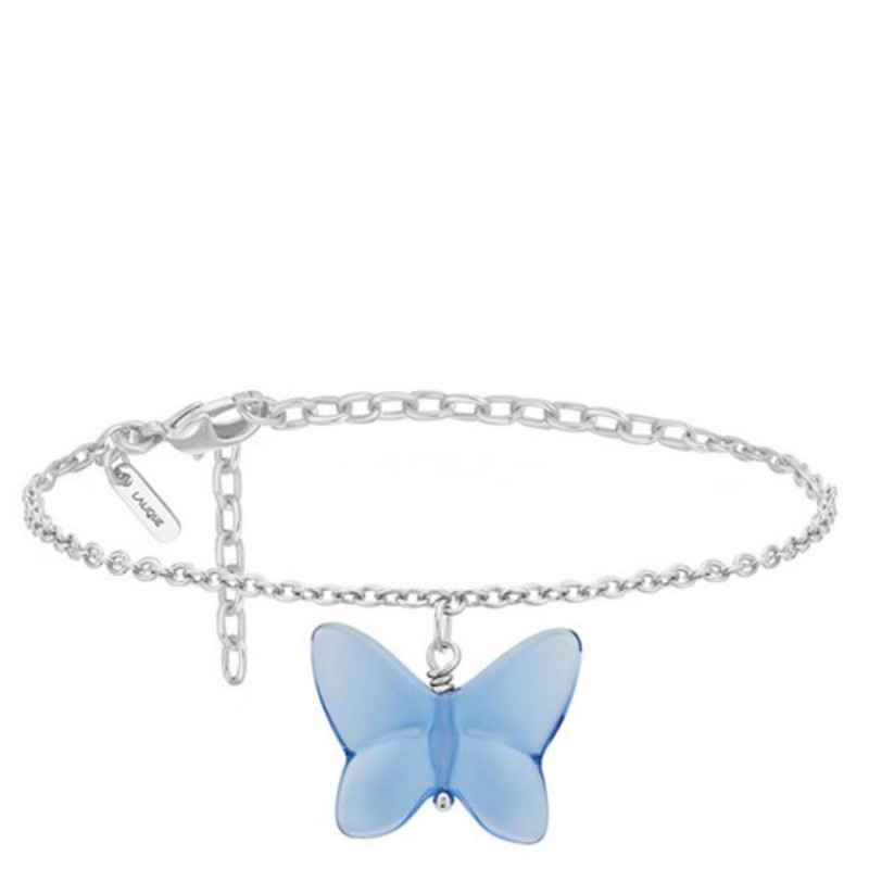 Bransoletka niebieski Motyl Lalique