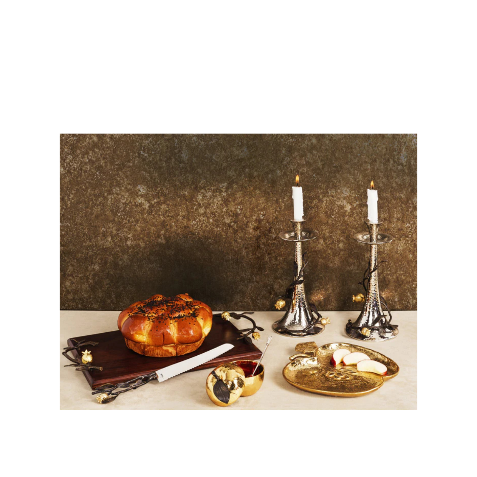 Nóż do chleba Pomegranate Michael Aram