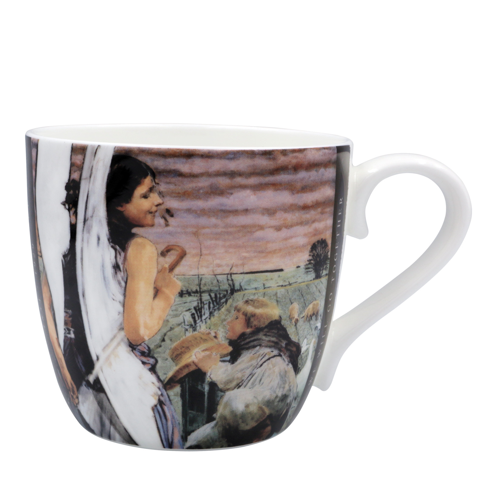 Porcelanowy kubek „Pójdziemy razem” Jacek Malczewski - Konitz Polish Art Edition