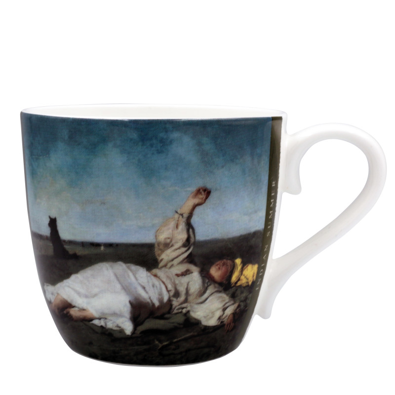 Porcelanowy kubek „Babie Lato”  Józef Chełmoński - Konitz Polish Art Edition