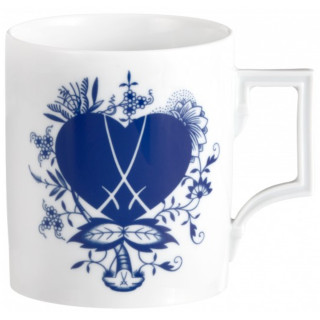 Meissen Kubek-Blue Passion