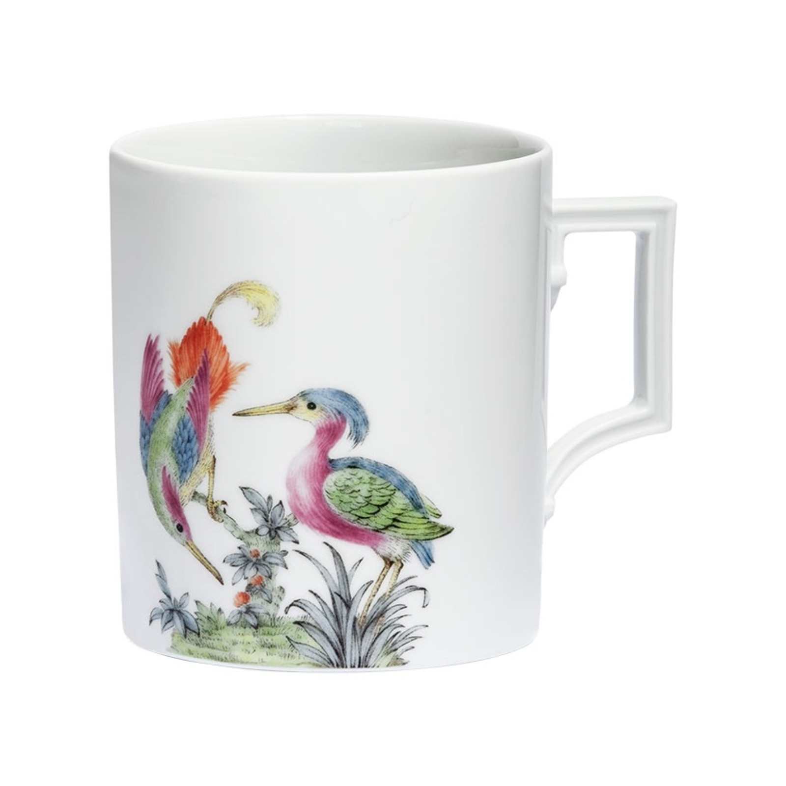 Meissen Kubek-Fancy Birds