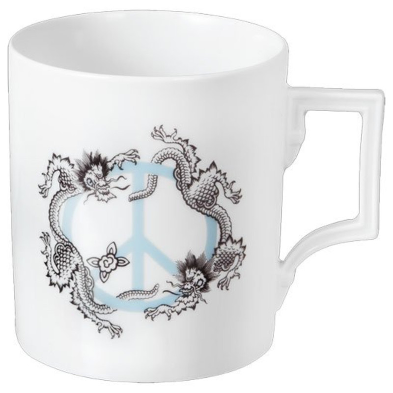 Meissen Kubek-Peace Turkus