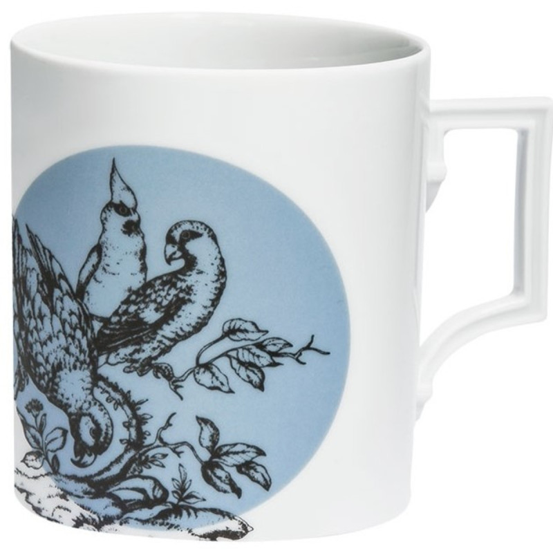 Meissen Kubek-Papugi