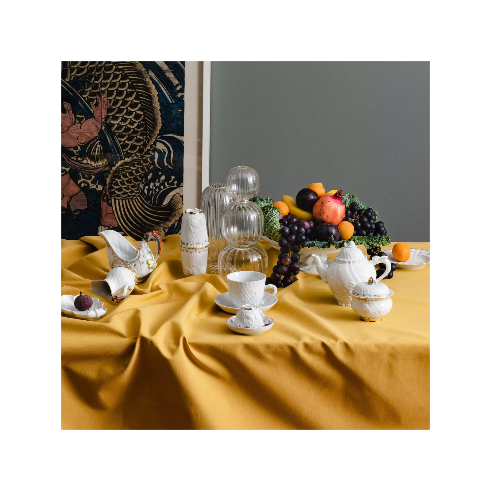 Meissen Miseczka 16 cm Łabędź biały