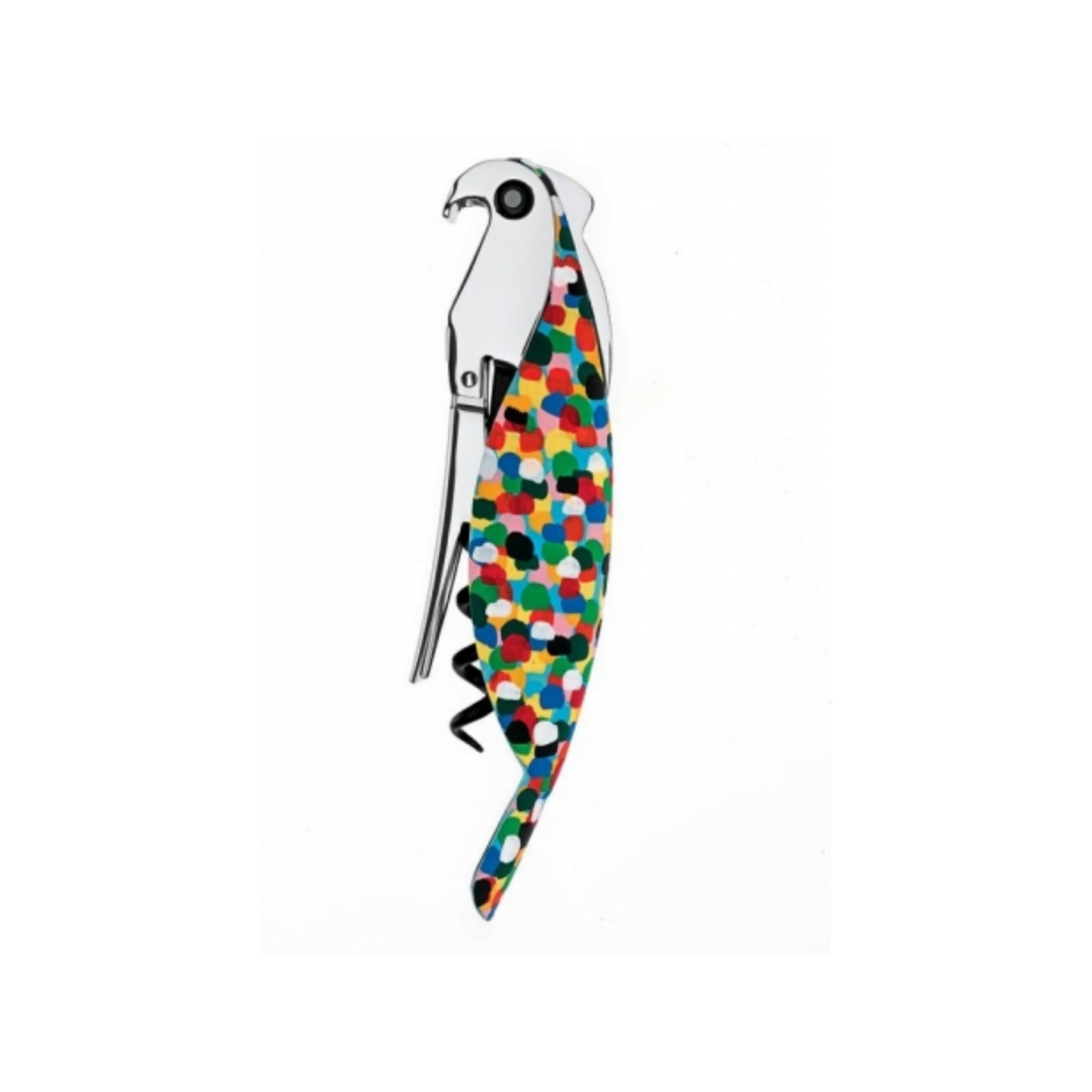 Alessi - korkociąg Parrot kolorowy