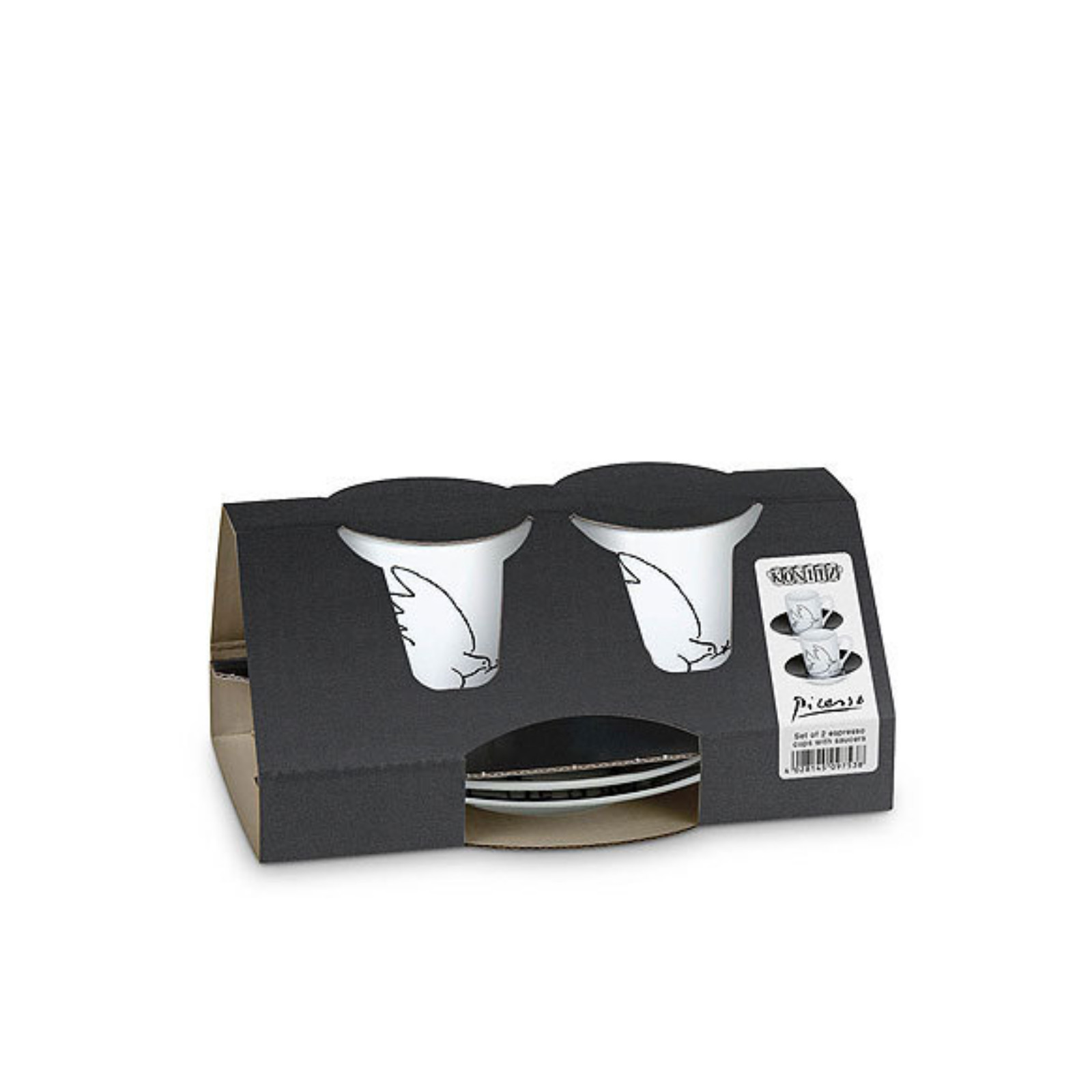 Konitz-Picasso fil. espresso set 2 szt ”Gołąbek”