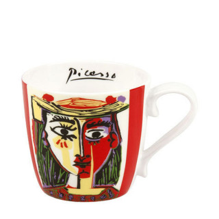 Konitz-Picasso kubek ”Kobieta w kapeluszu mot.1”