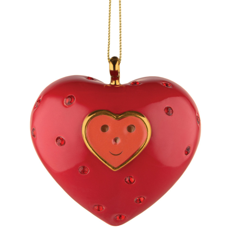 Bombka Serce Xmas Ornament