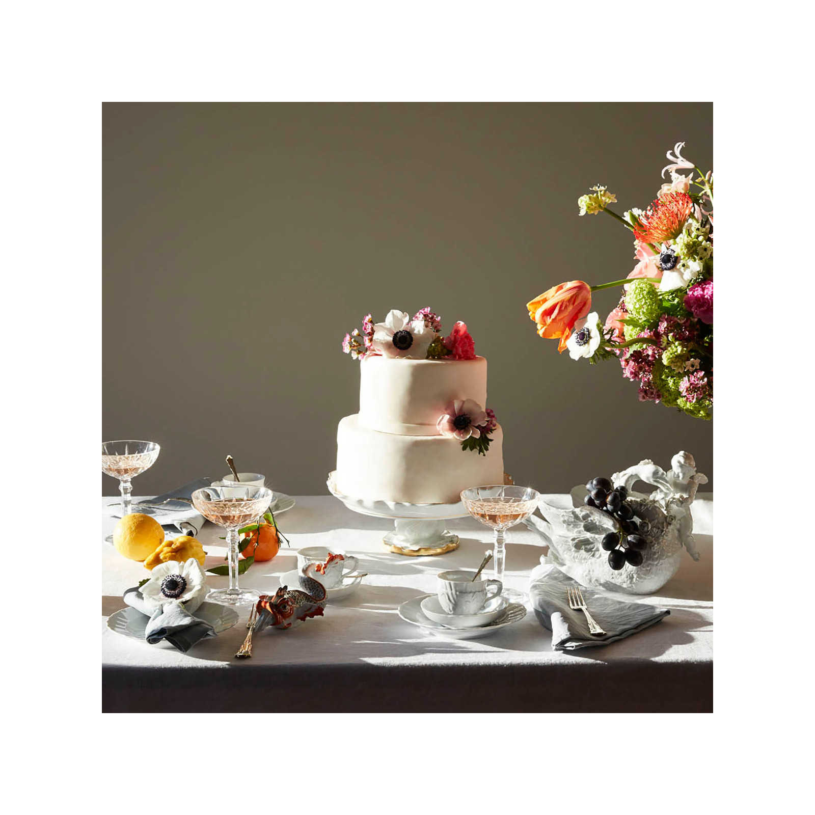 Meissen Paterka 15 cm Łabędź biały