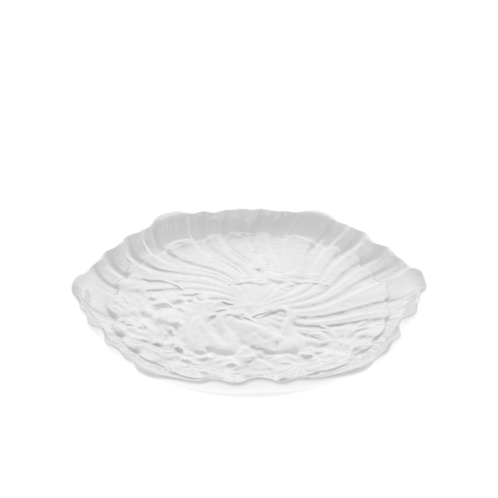 Meissen Talerz do ciasta 29 cm Łabędź biały