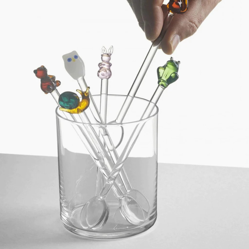 Ichendorf Fantasia Animal Farm zestaw łyżeczek miś i królik