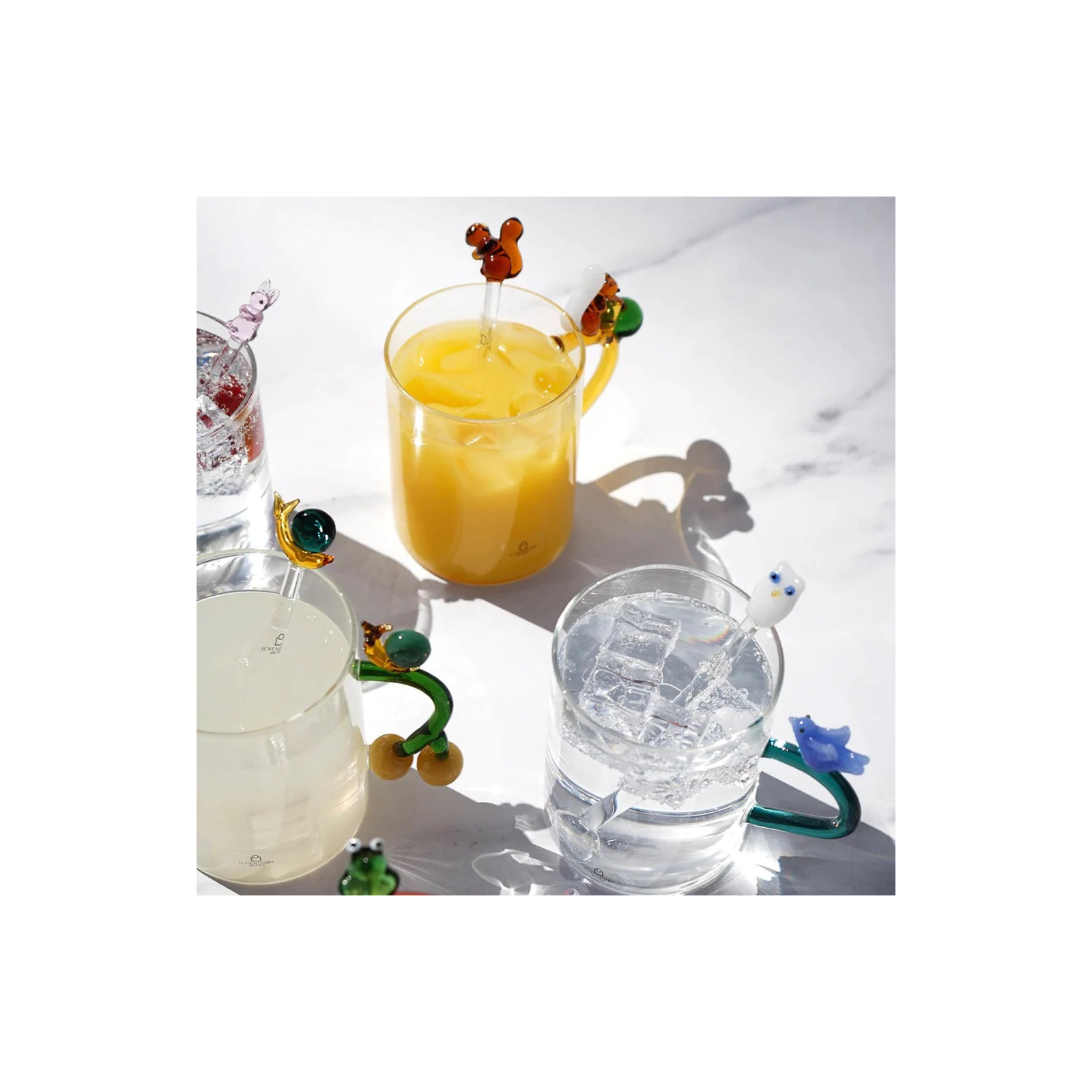 Ichendorf Fantasia Animal Farm zestaw łyżeczek sowa i wiewiórka