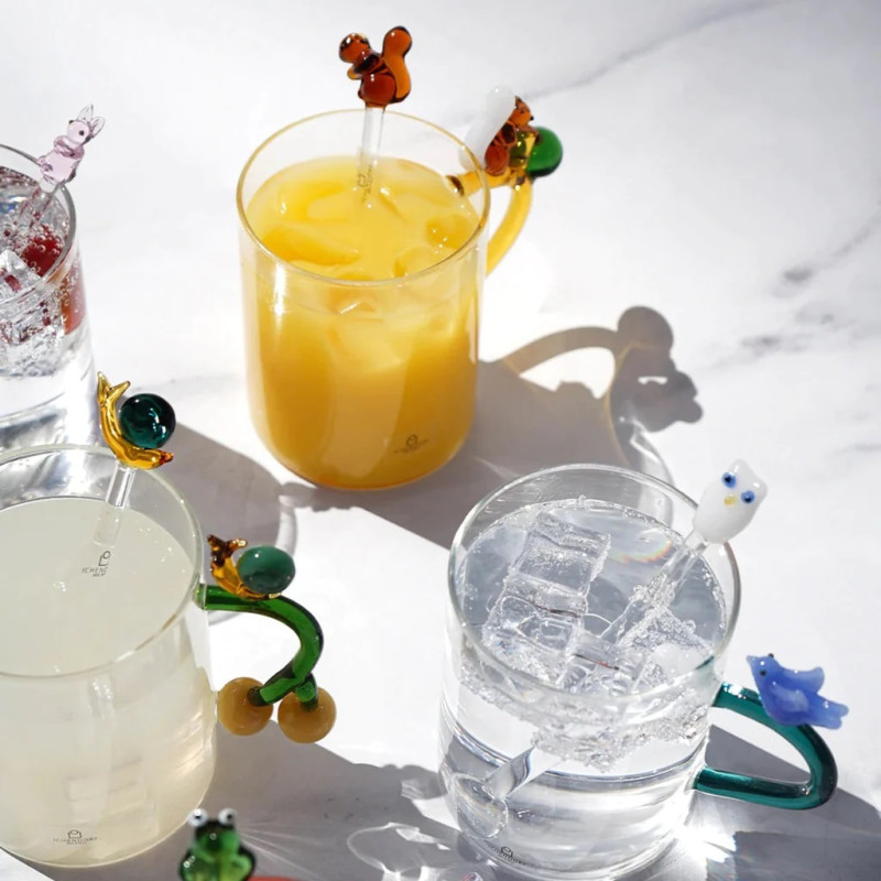 Ichendorf Fantasia Animal Farm zestaw łyżeczek sowa i wiewiórka