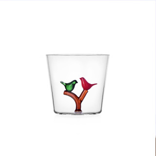 Ichendorf kubek ptaki zielony i czerwony