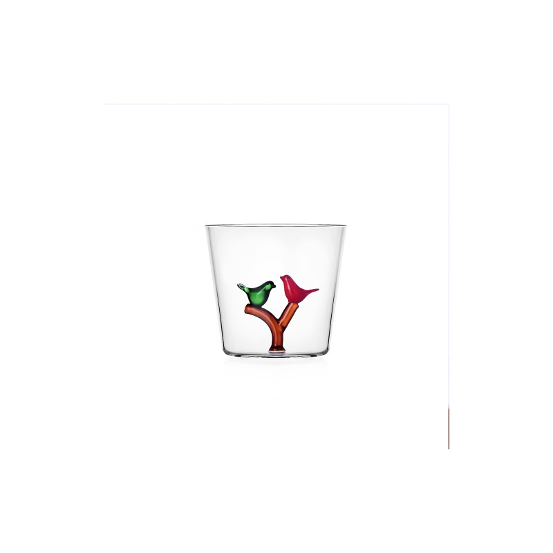 Ichendorf kubek ptaki zielony i czerwony