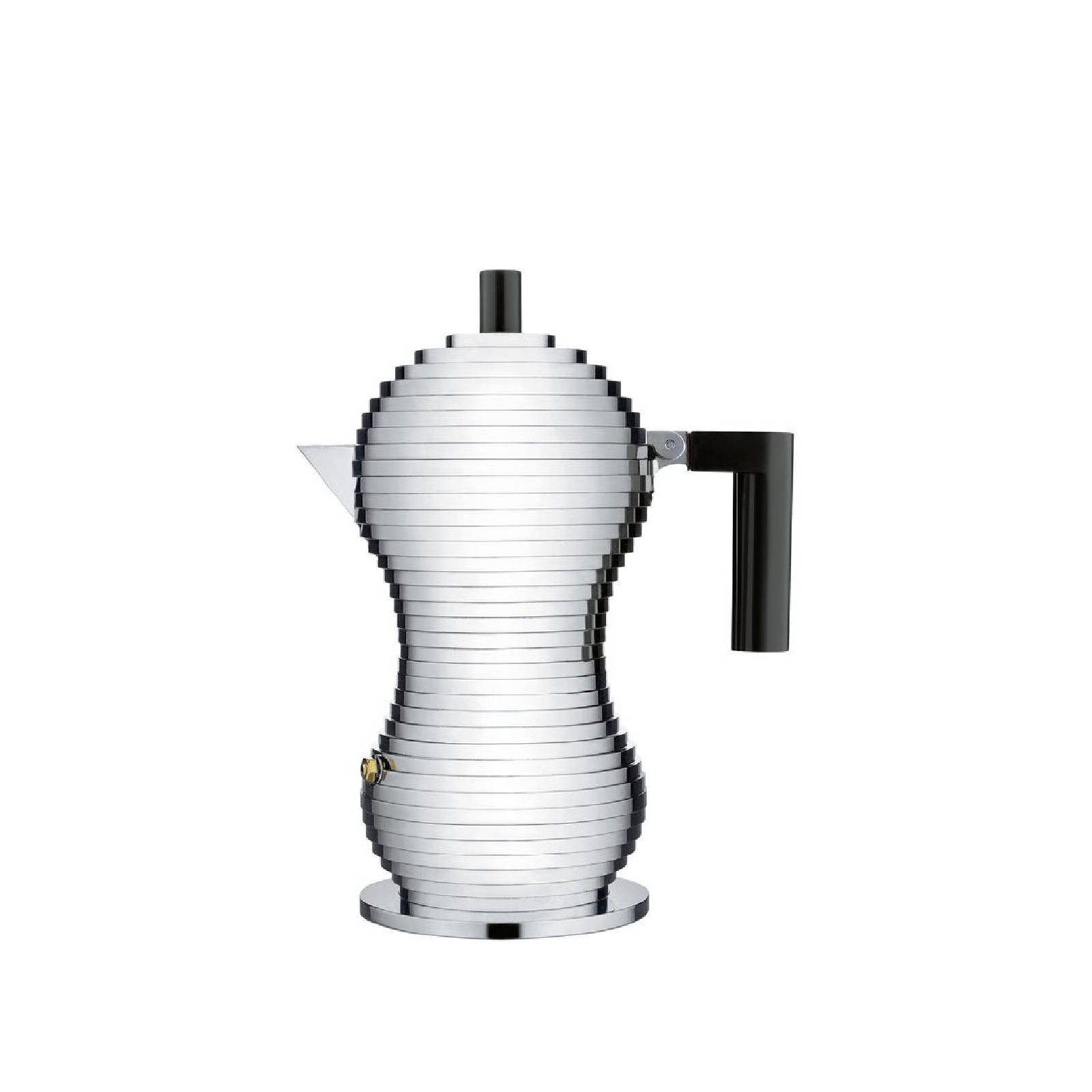 Alessi - kawiarka Pulcina srebrna 26 cm
