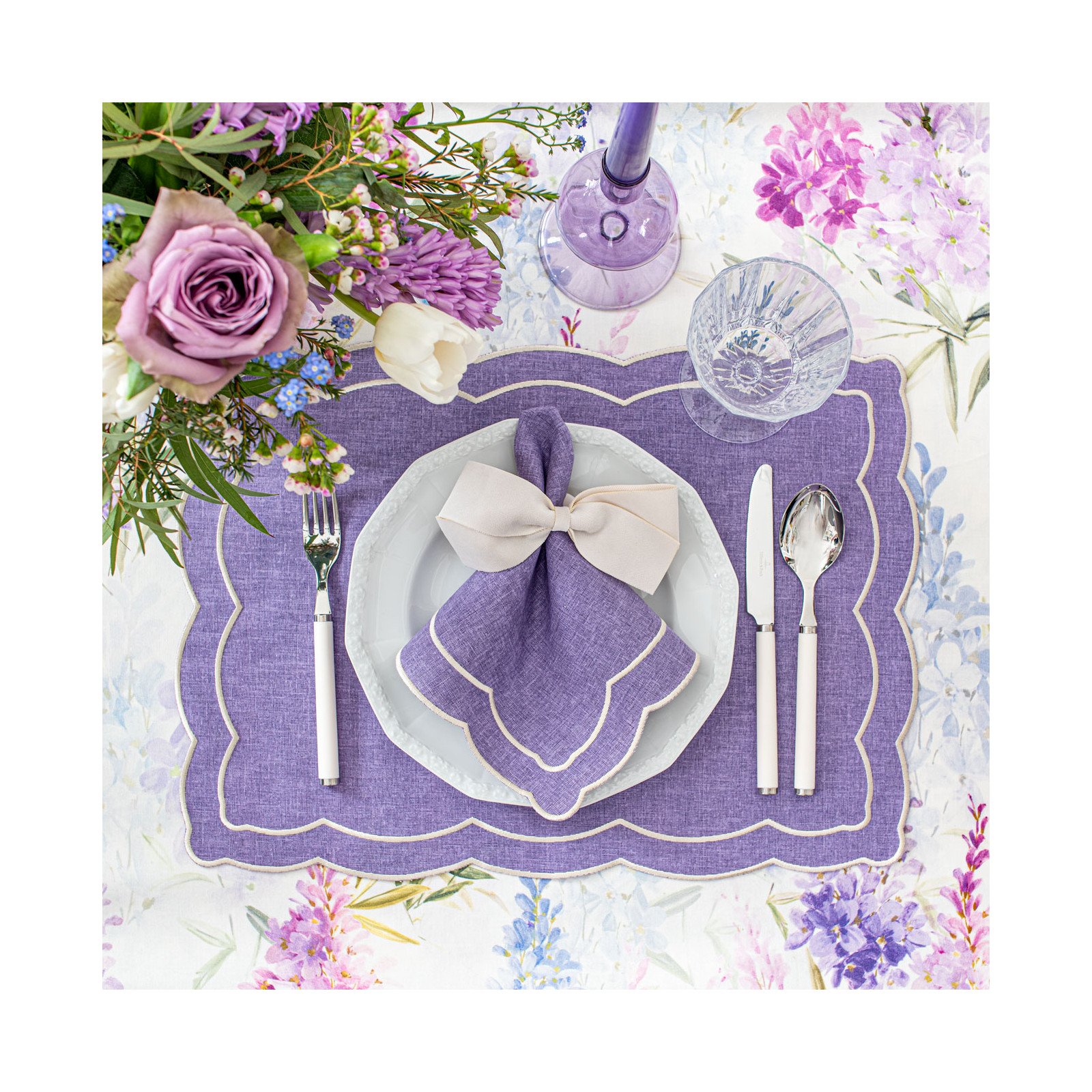 Obrus bawełniany Gillyflower 130×300