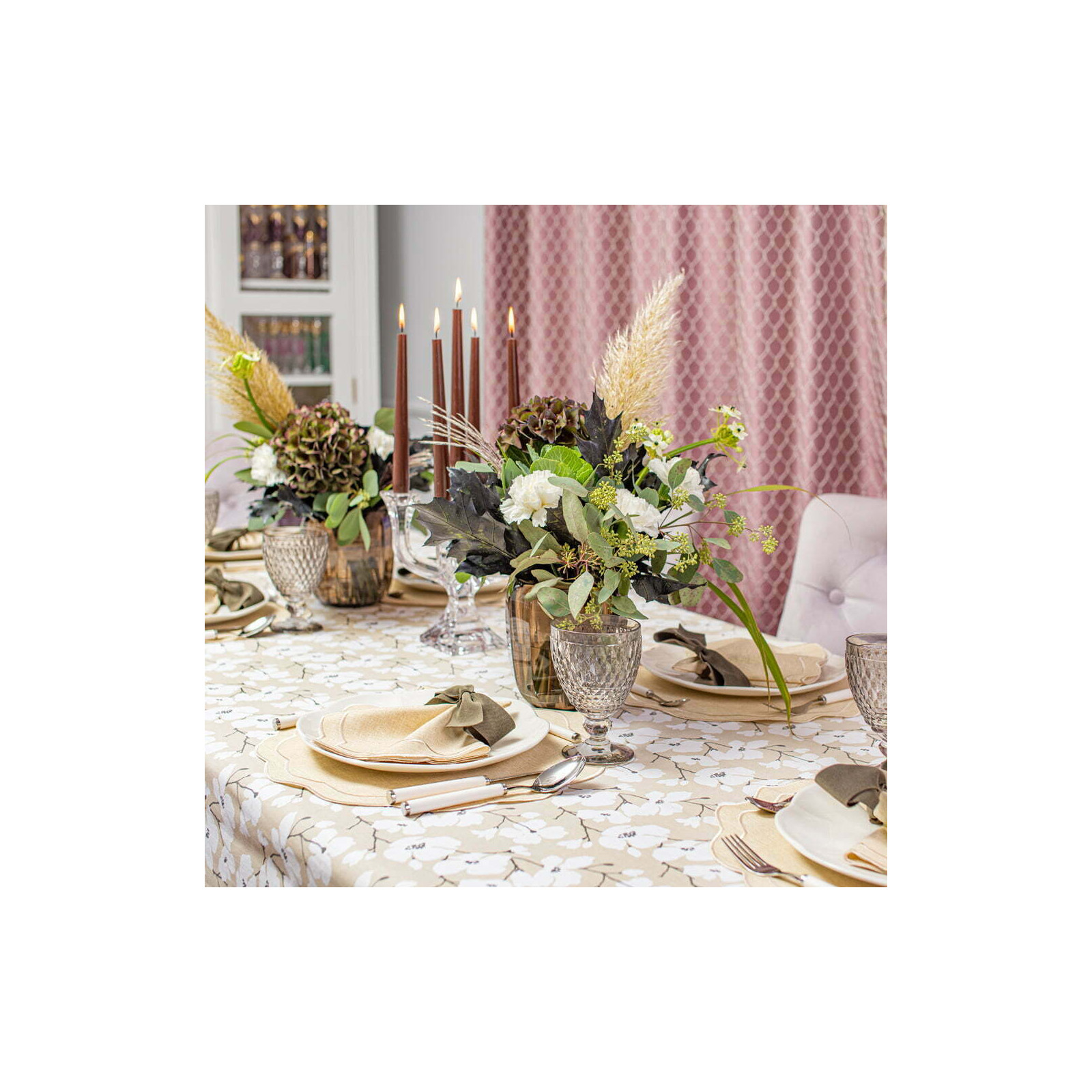 Obrus bawełniany Petali 130×200