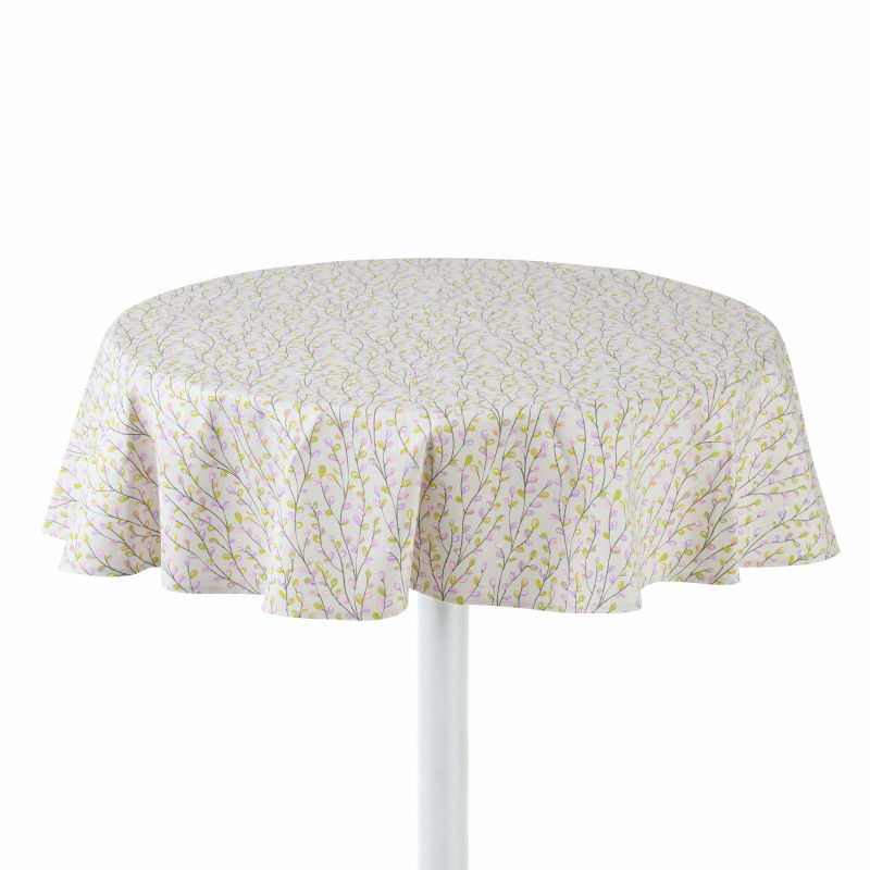 Obrus bawełniany Purple Willow okrągły – 140