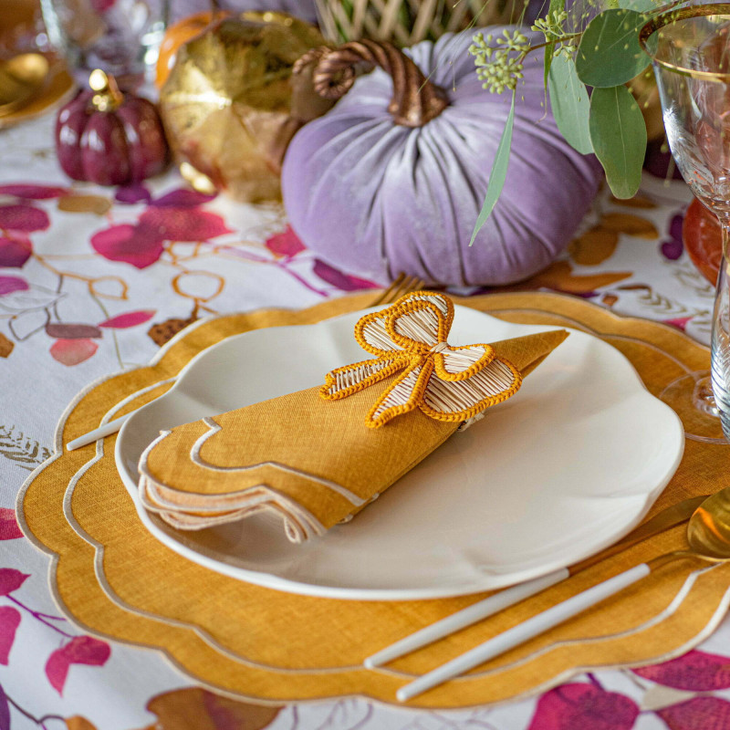 Obrus bawełniany Purple Sparrow 130×200