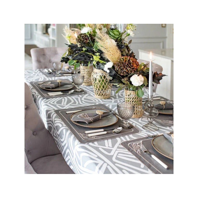 Zestaw 6szt. haftowanych podkładek Infinity