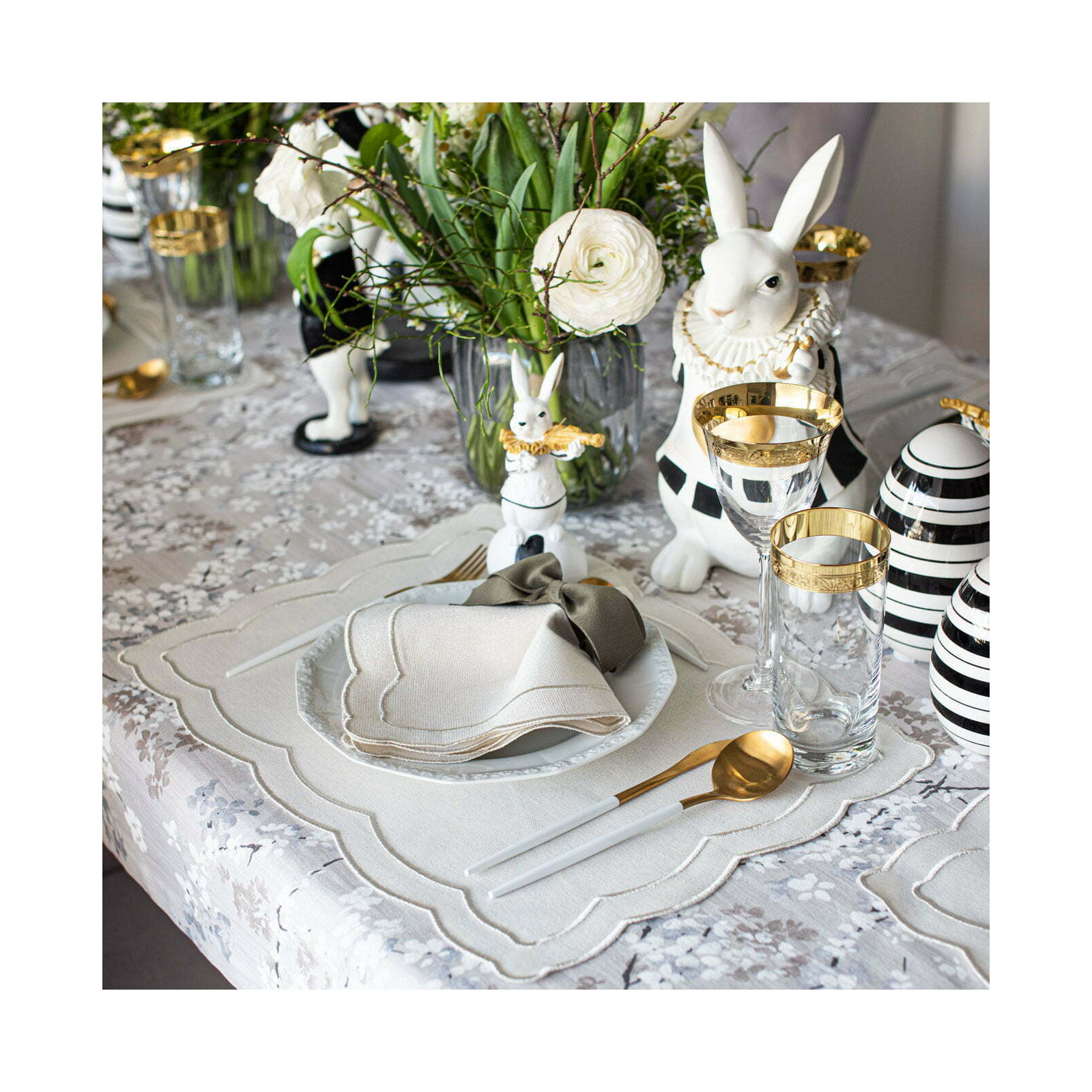 Obrus bawełniany Twigs 130×200