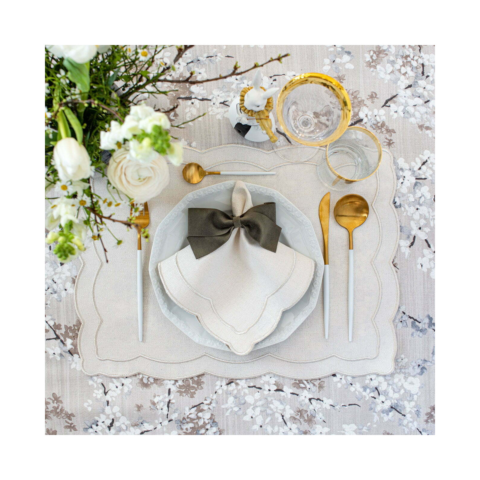 Obrus bawełniany Twigs 130×250