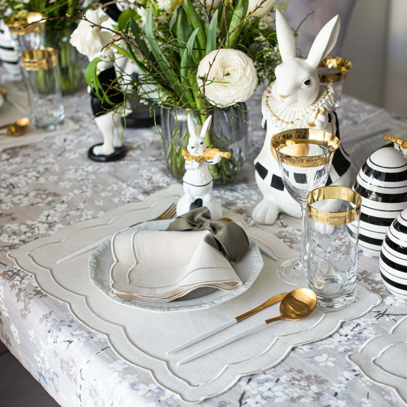 Obrus bawełniany Twigs 130×250