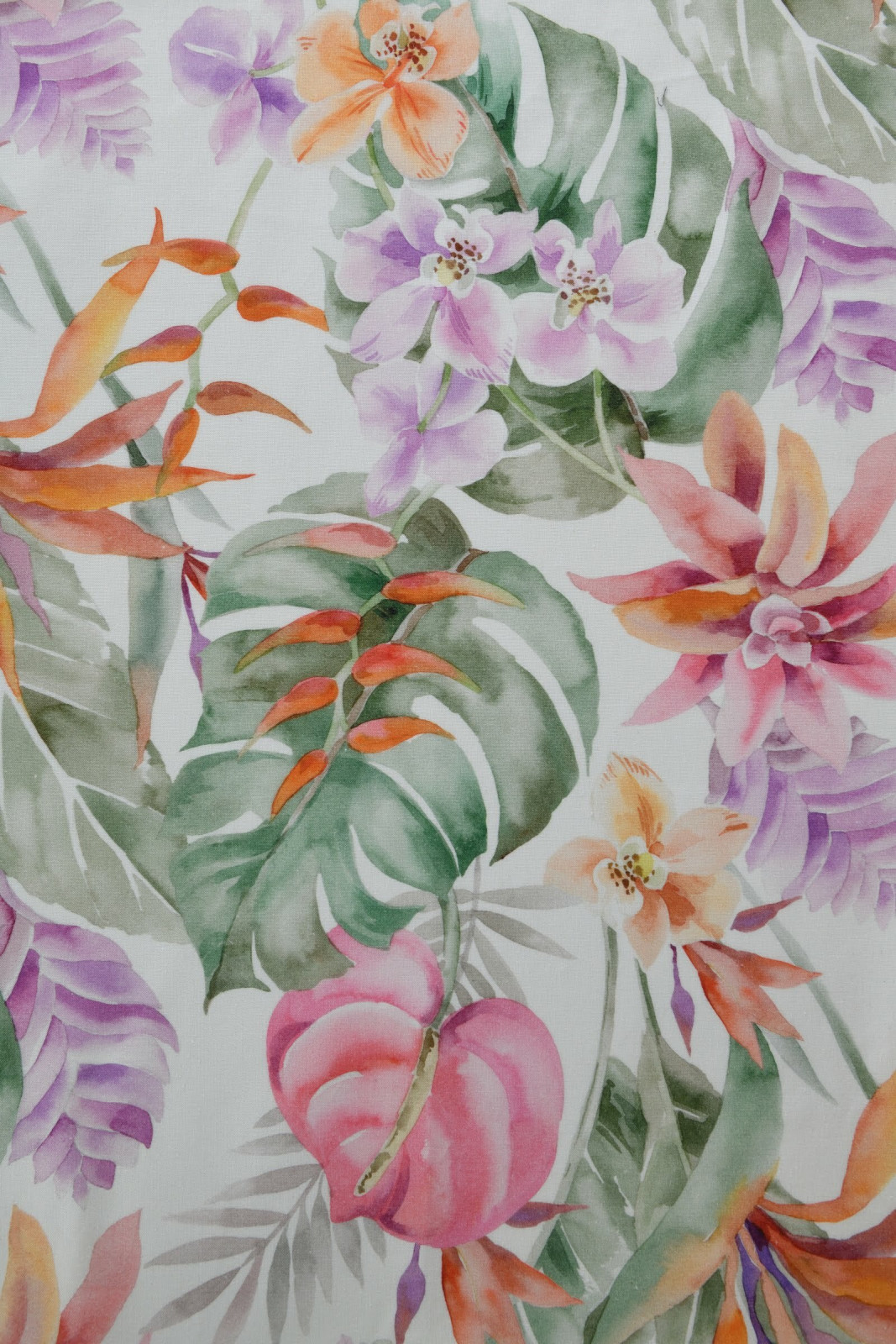 Obrus bawełniany Bird of Paradise 130×300