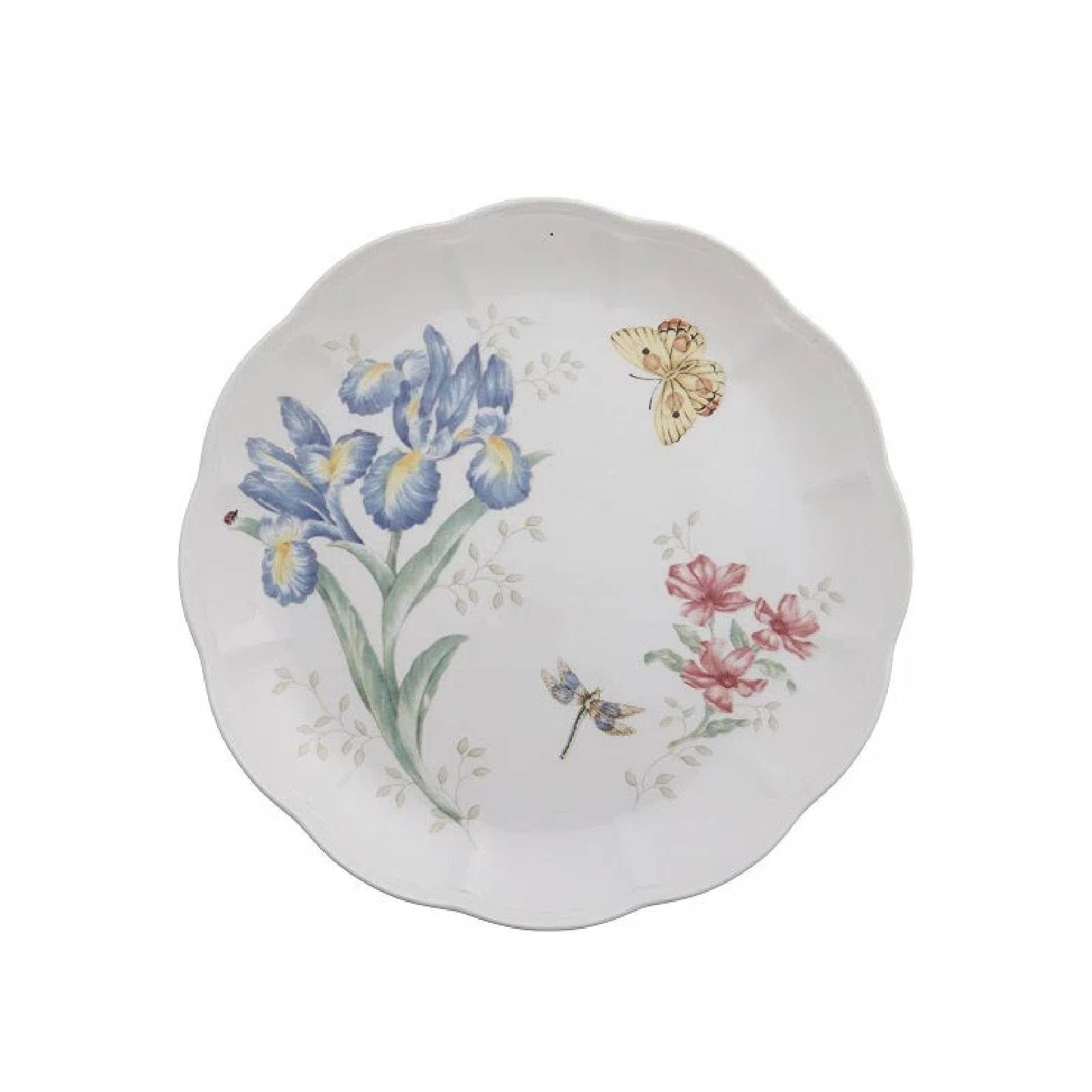 Lenox Butterfly Meadow Talerz Orange 27 cm