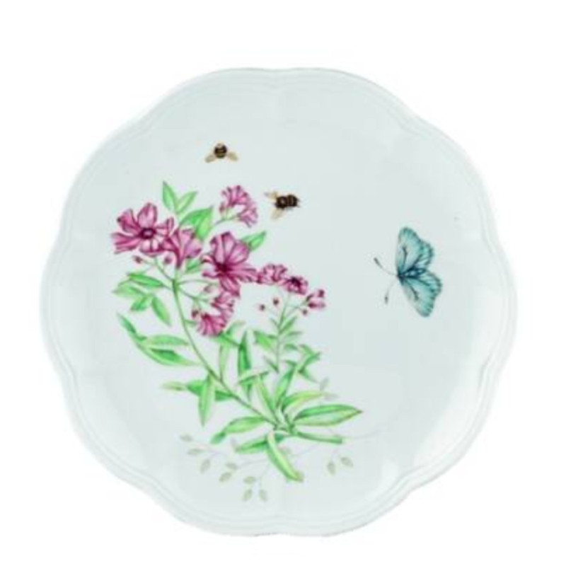 Lenox Butterfly Meadow Talerz Swallowtail 23 cm