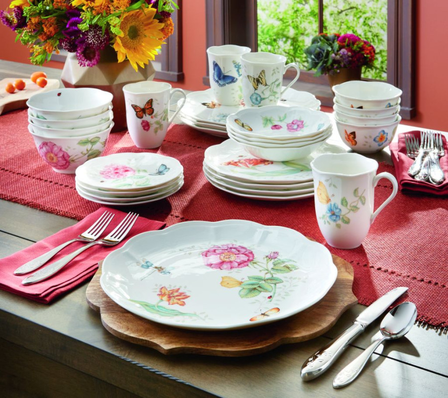 Lenox Butterfly Meadow Kubek Jasmine Dragonfly Holiday