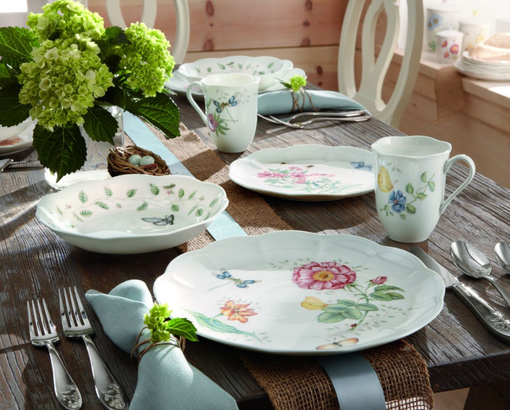 Lenox Butterfly Meadow Talerz Monarch 23 cm