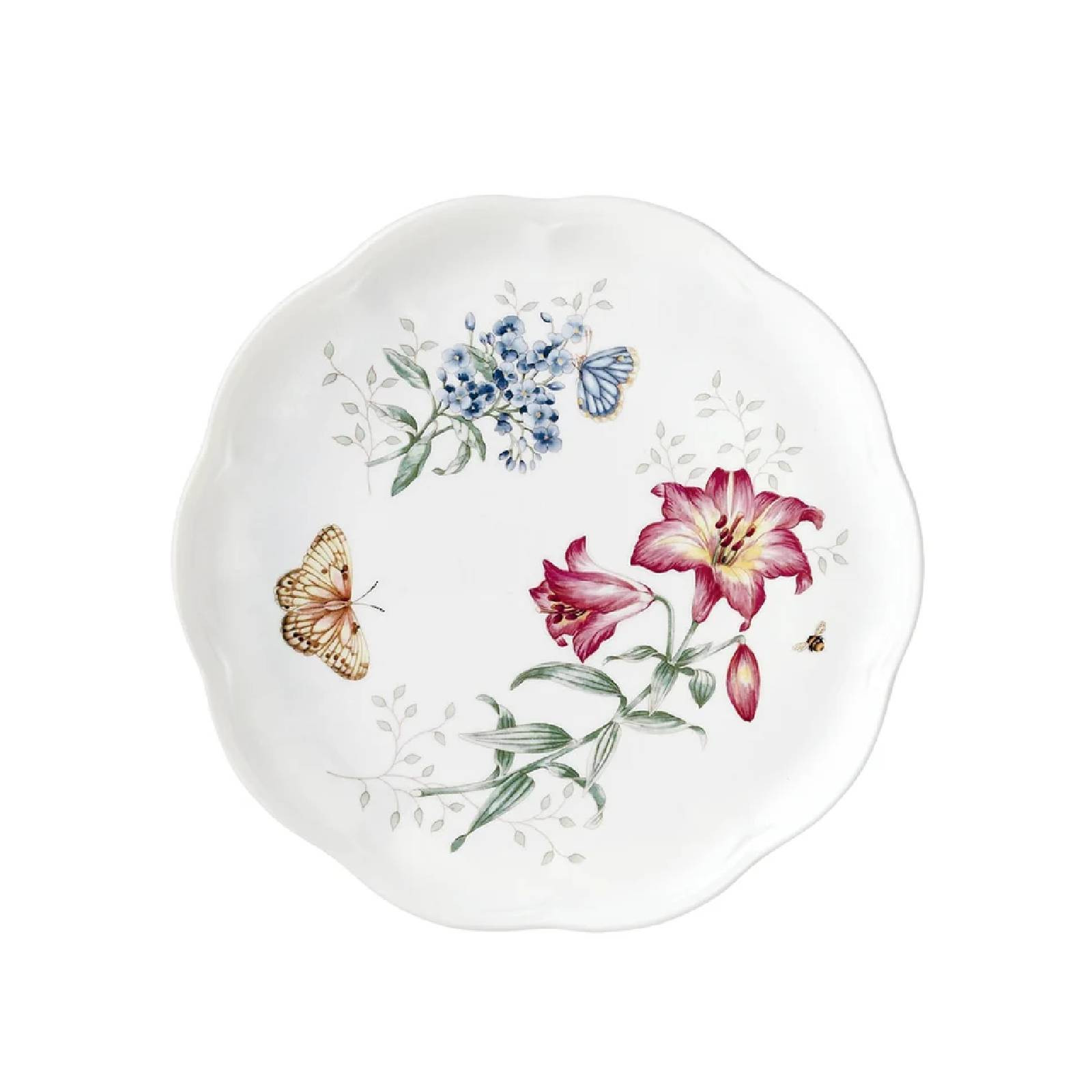 Lenox Butterfly Meadow Talerz Fritillary 27 cm