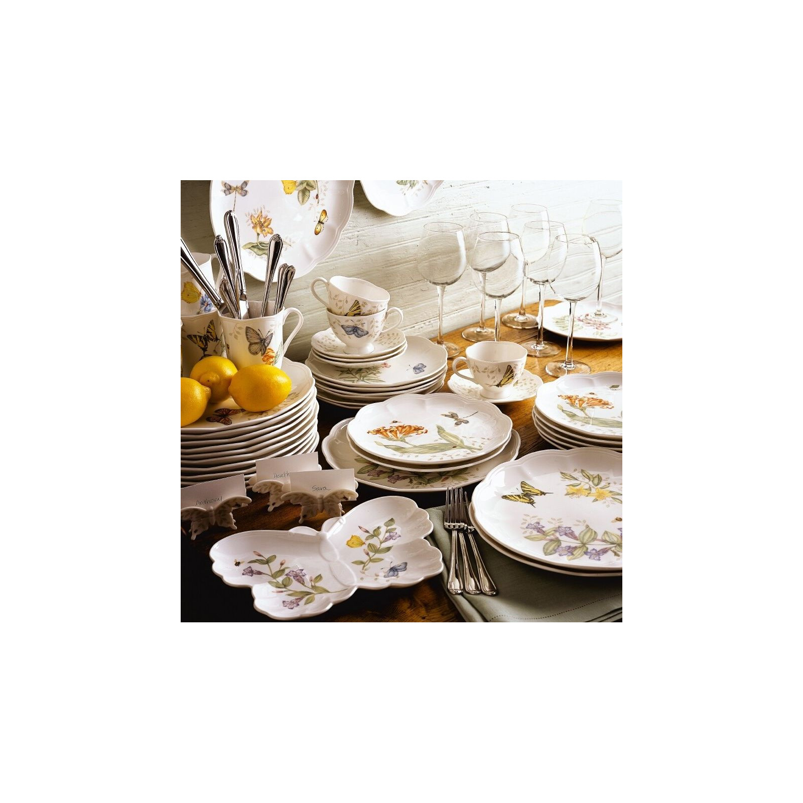 Lenox Butterfly Meadow Talerz Eastern 27 cm