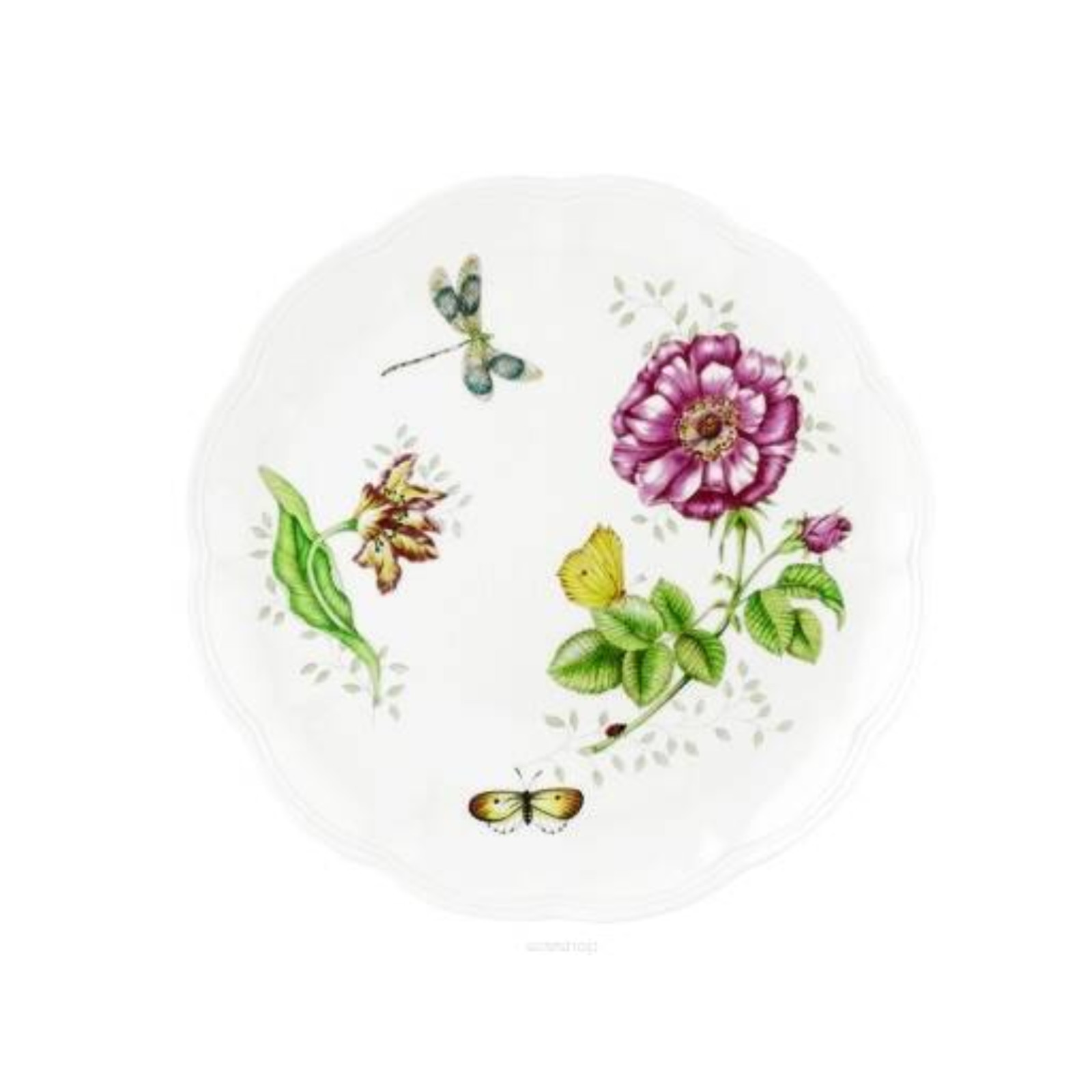 Lenox Butterfly Meadow Talerz Dragonfly 27 cm