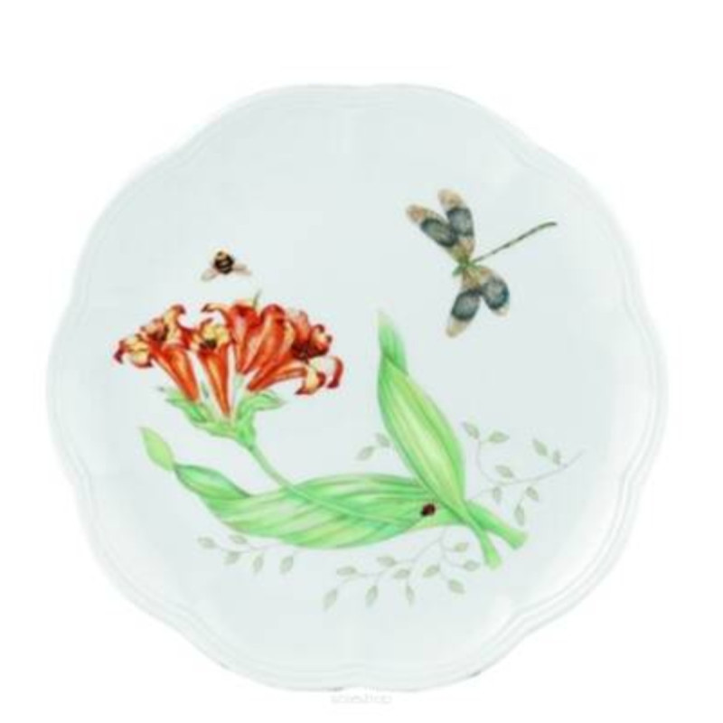 Lenox Butterfly Meadow Talerz Dragonfly 23 cm