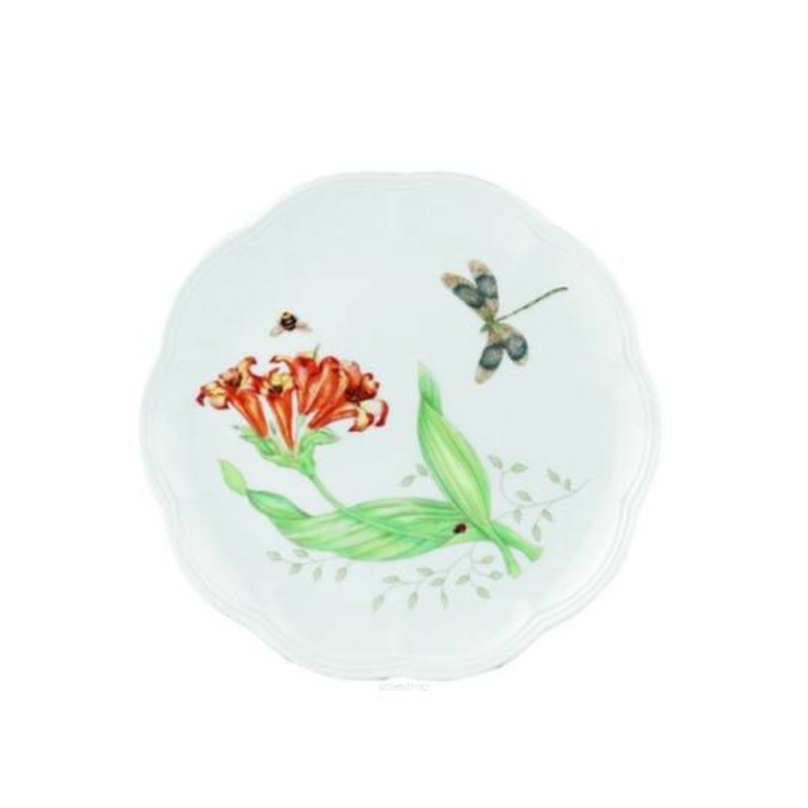 Lenox Butterfly Meadow Talerz Dragonfly 23 cm