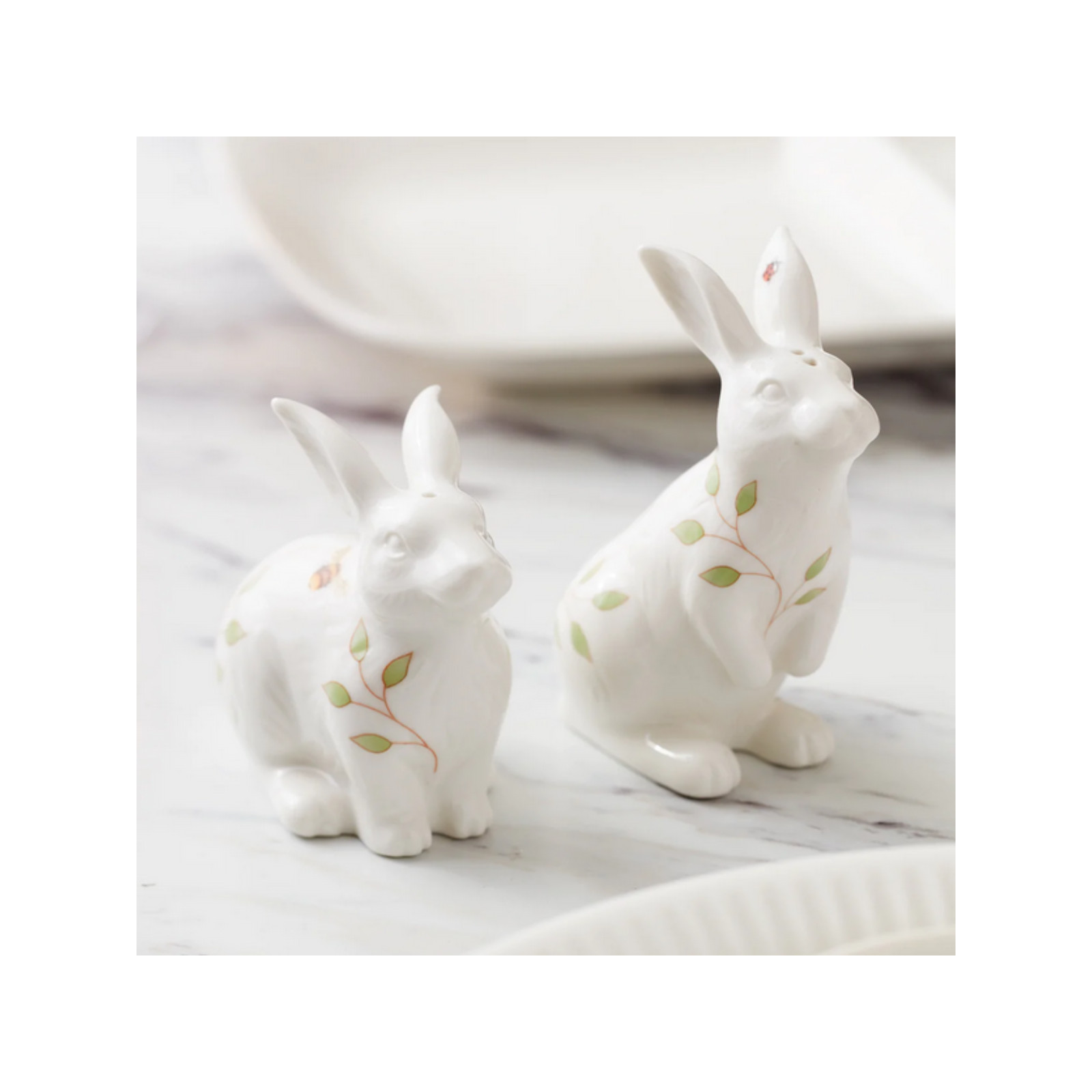 Lenox Butterfly Meadow solniczka i pieprzniczka królik