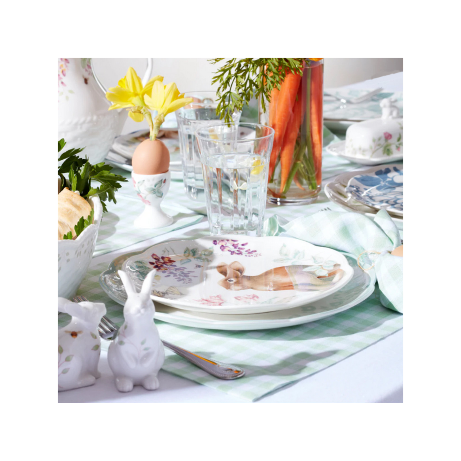 Lenox Butterfly Meadow solniczka i pieprzniczka królik