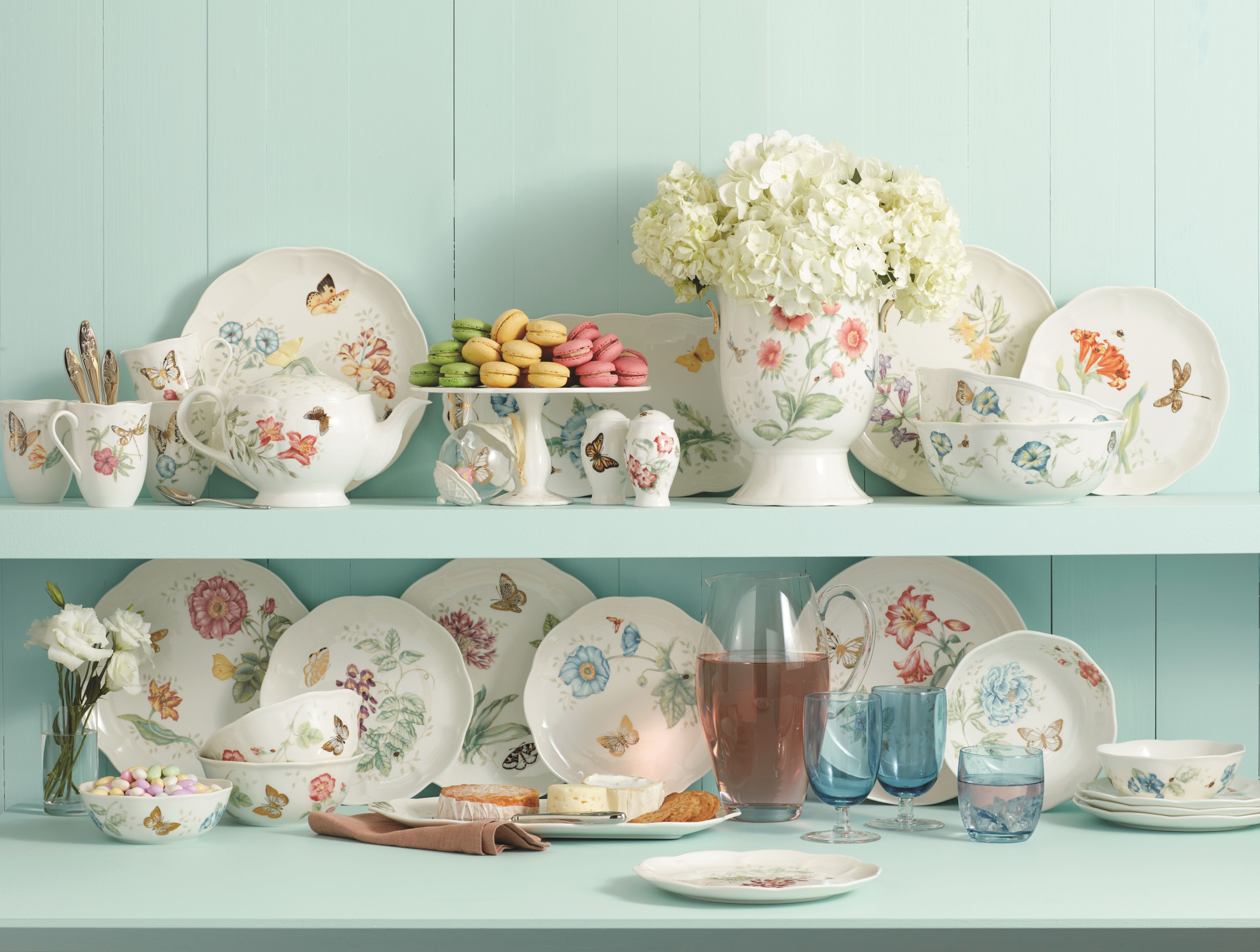 Lenox Butterfly Meadow Zestaw do kakao