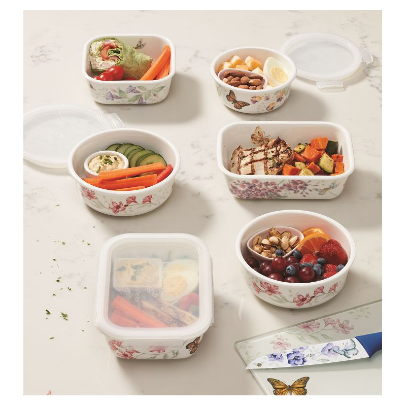 Lenox Butterfly Meadow Pojemnik z plastikową przykrywką