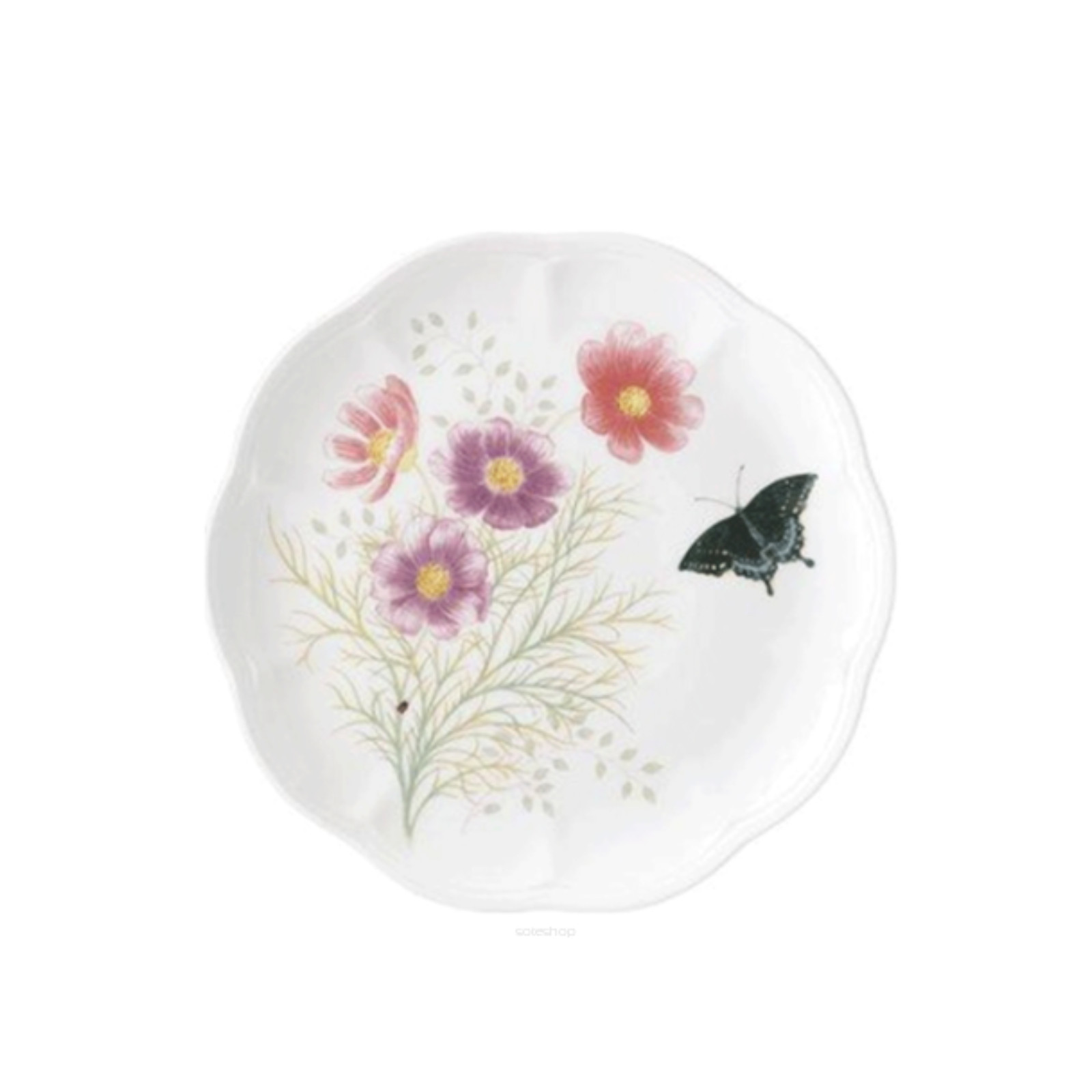 Lenox Butterfly Meadow Talerz 23 cm Ptaki Humbird