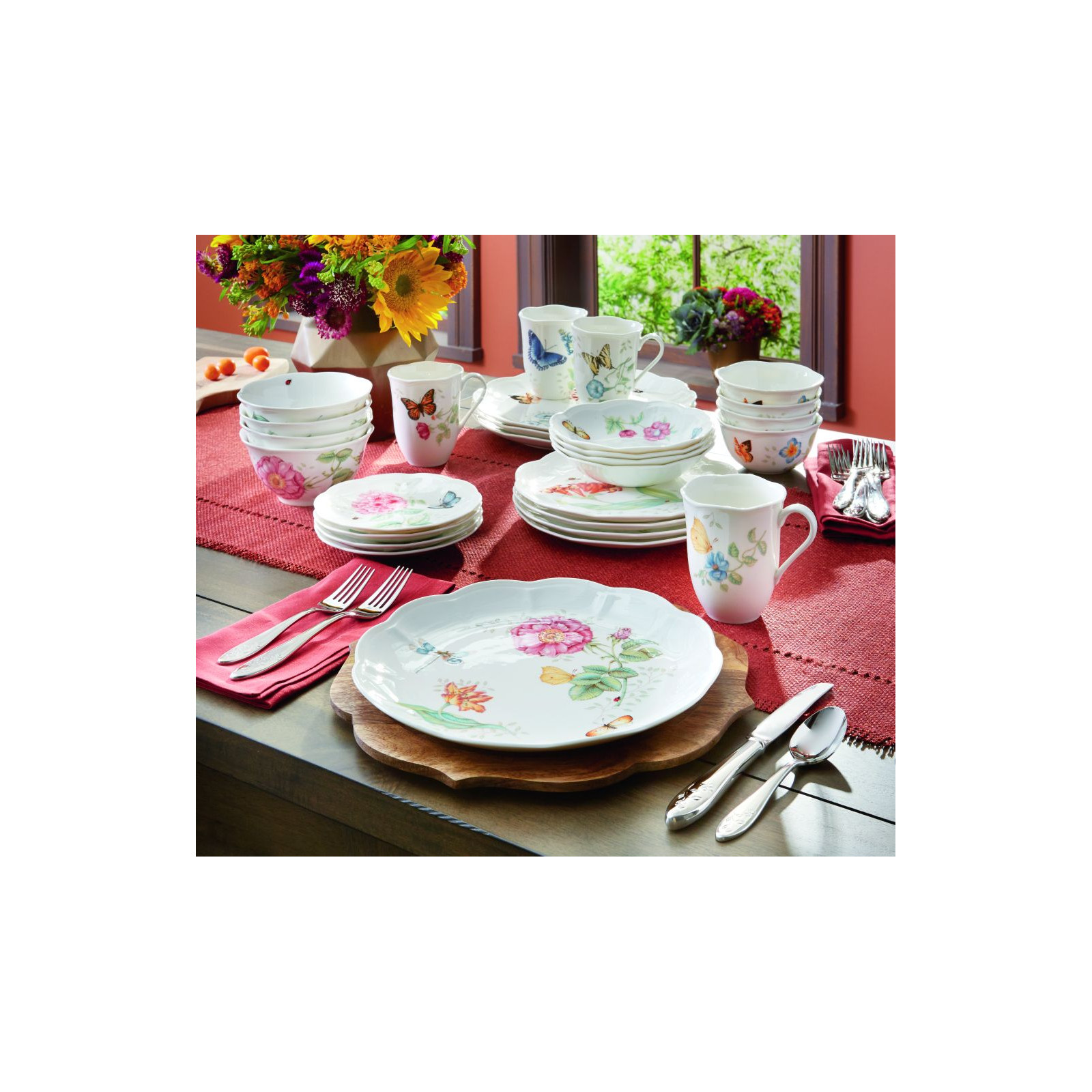 Lenox Butterfly Meadow Kubek Orange