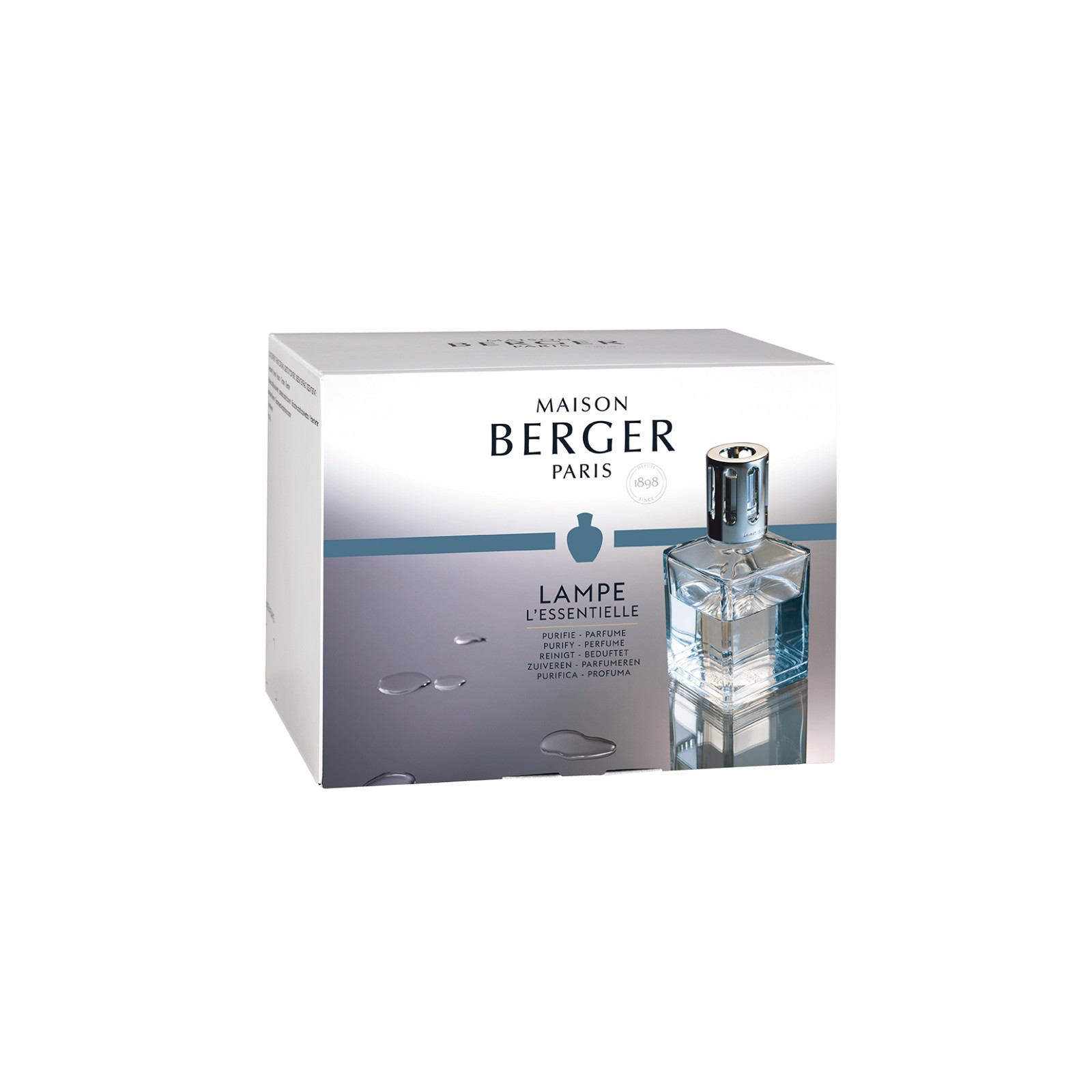 Zestaw Essentielle kwadratowy Maison Berger Paris Lampa katalityczna