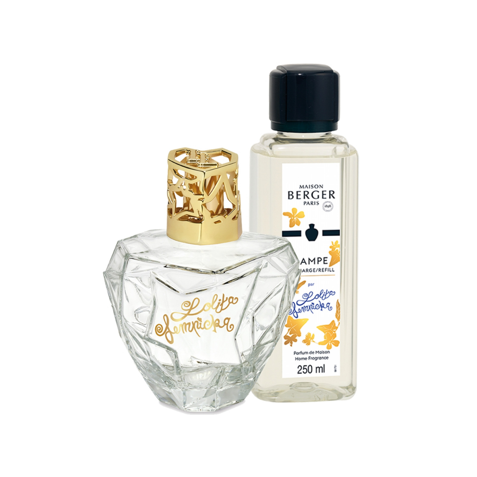 Zestaw Lolita Premium przeźroczysty Maison Berger Paris Lampa katalityczna
